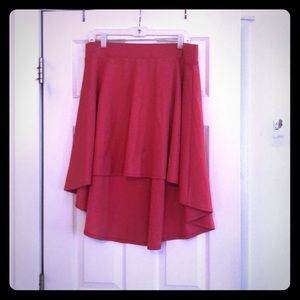 Torrid high low skirt